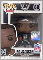 #89 Bo Jackson - NFL Raiders - BOX DAMAGE