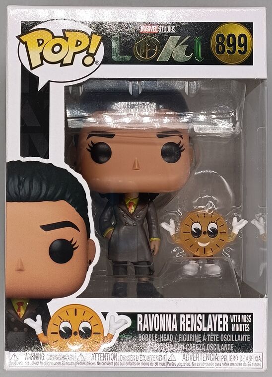 #899 Ravonna Renslayer (with Miss Minutes) Marvel LokiDAMAGE