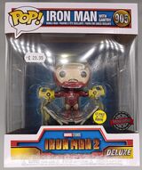 #905 Iron Man (with Gantry) Deluxe Metallic Glow Marv DAMAGE
