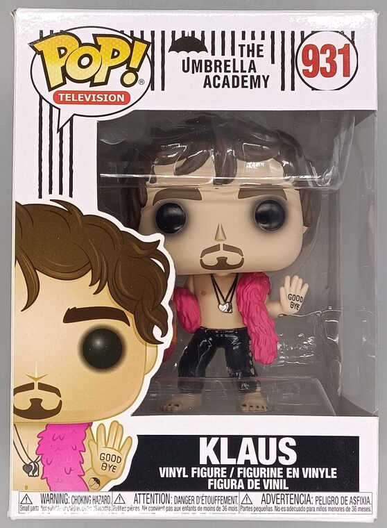 #931 Klaus - Umbrella Academy - BOX DAMAGE