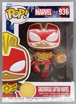 #936 Gingerbread Captain Marvel - Marvel - BOX DAMAGE