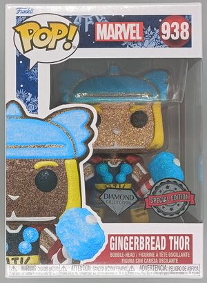 #938 Gingerbread Thor - Diamond - Marvel Holidays