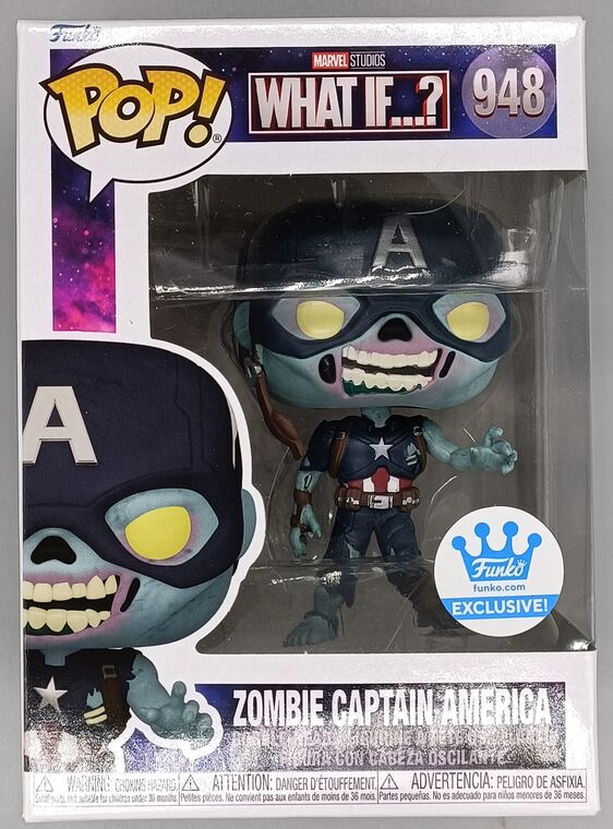#948 Zombie Captain America (w/o Shield) Marvel What if...?