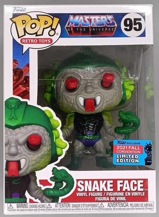 #95 Snake Face - Masters of the Universe - 2021 Con