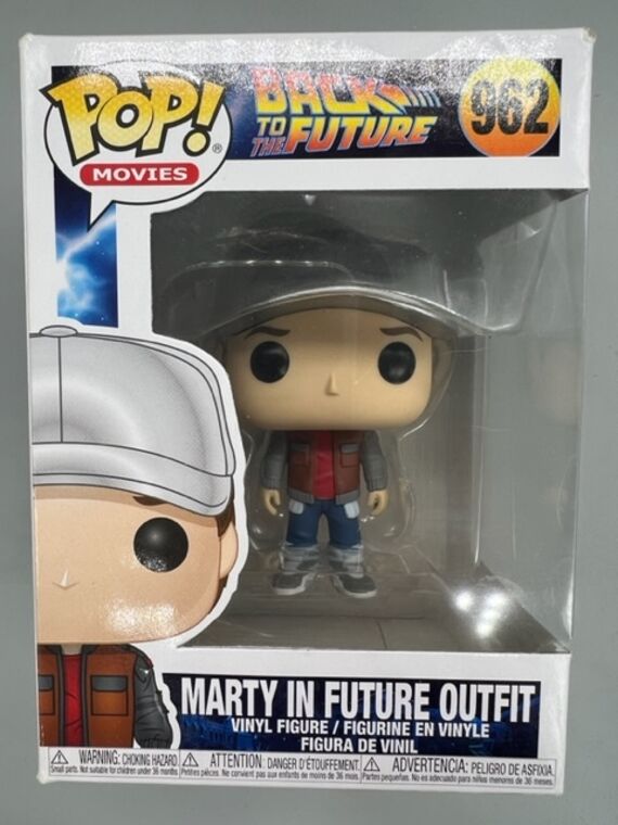 #962 Marty (in Future Outfit) Back to the Future BOX DAMAGE