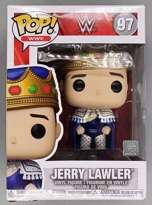 #97 Jerry Lawler - Metallic - WWE - BOX DAMAGE