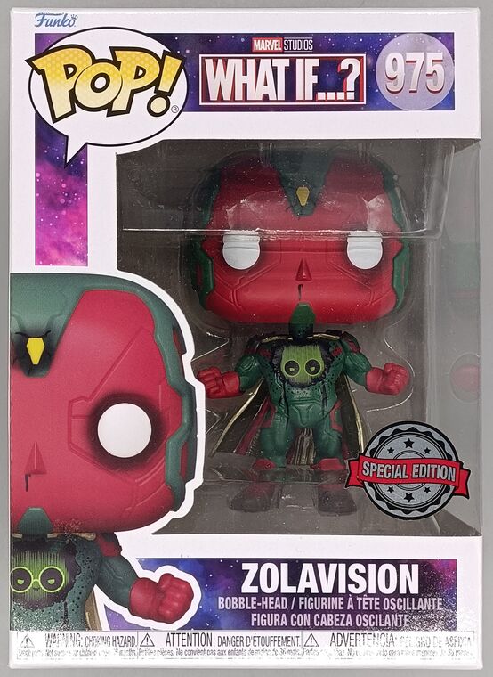 #975 ZolaVision - Marvel What if...? - BOX DAMAGE