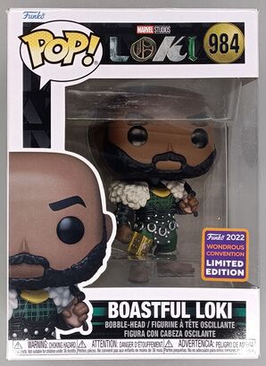 #984 Boastful Loki - Marvel Loki - 2022 Con - BOX DAMAGE