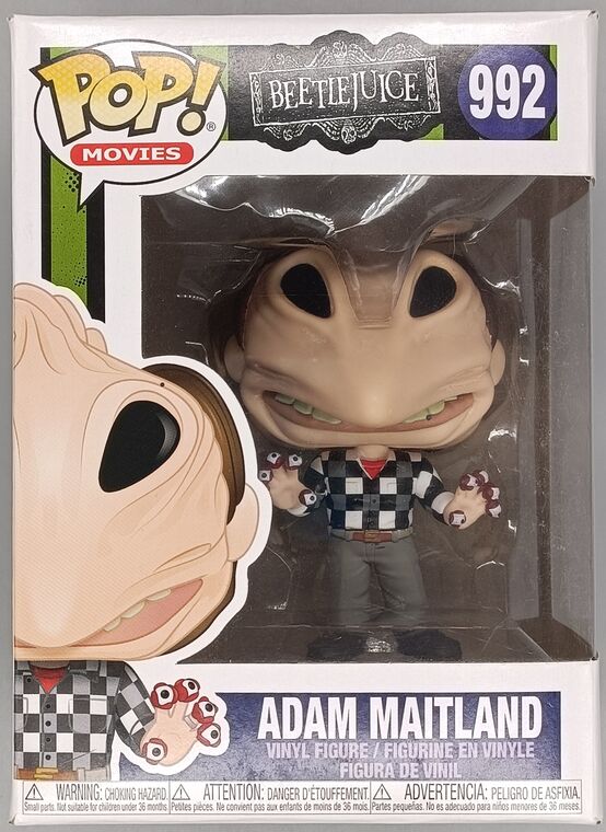 #992 Adam Maitland (Transformed) - Beetlejuice - BOX DAMAGE