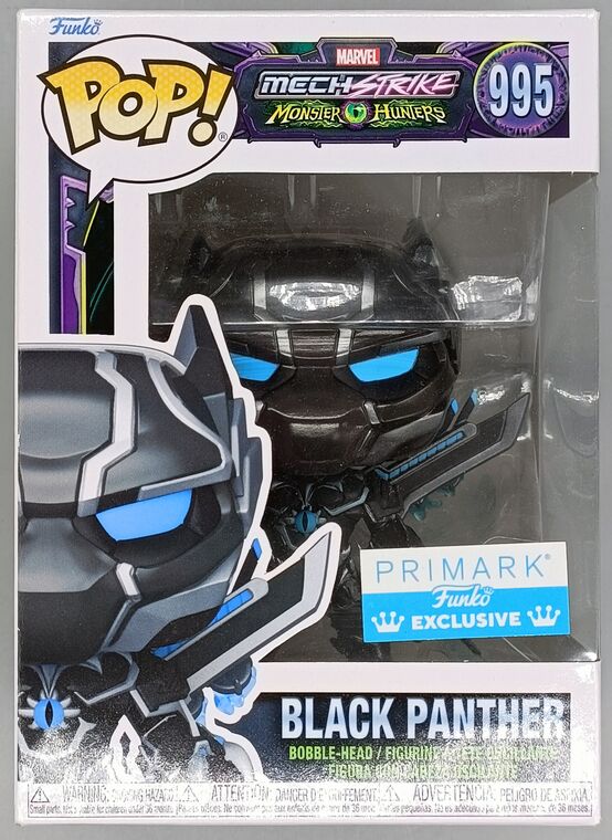 #995 Black Panther - Marvel Mech Strike Monster Hunt- DAMAGE