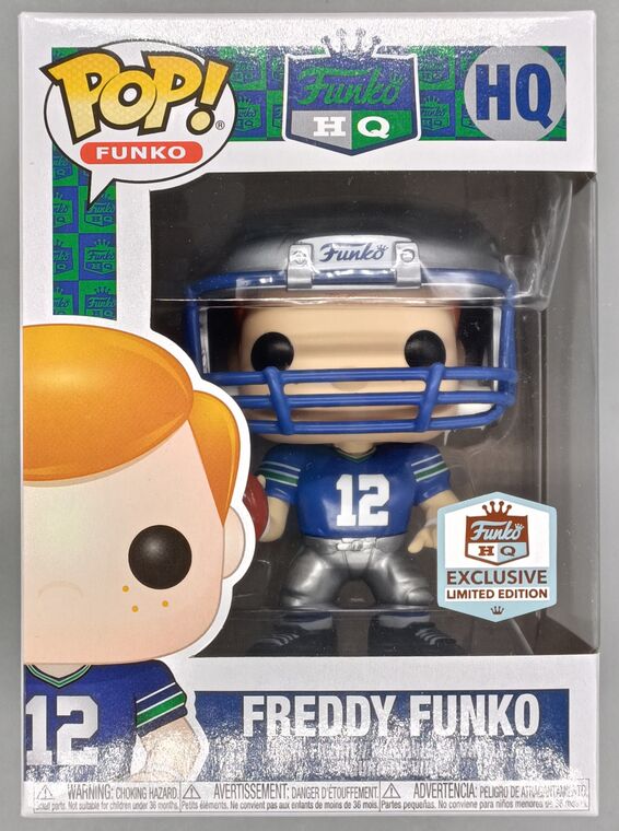 #HQ Freddy Funko (Football, Throwback) Funko (Freddy)