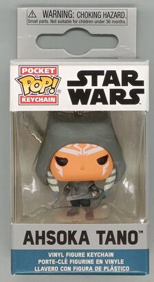 Ahsoka Tano With Dual Lightsabers Funko Keychain Star Wars