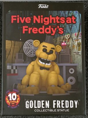 #SE Golden Freddy Statue Five Nights at Freddy's 12 Inch