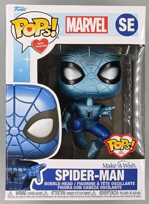 #SE SpiderMan (MakeAWish) Metallic - Marvel