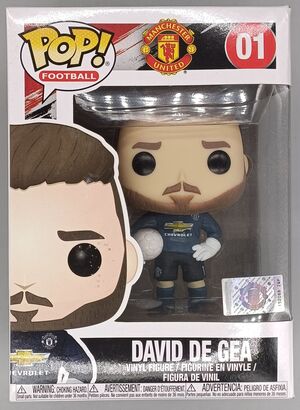 #01 David De Gea - Football - Manchester United - BOX DAMAGE