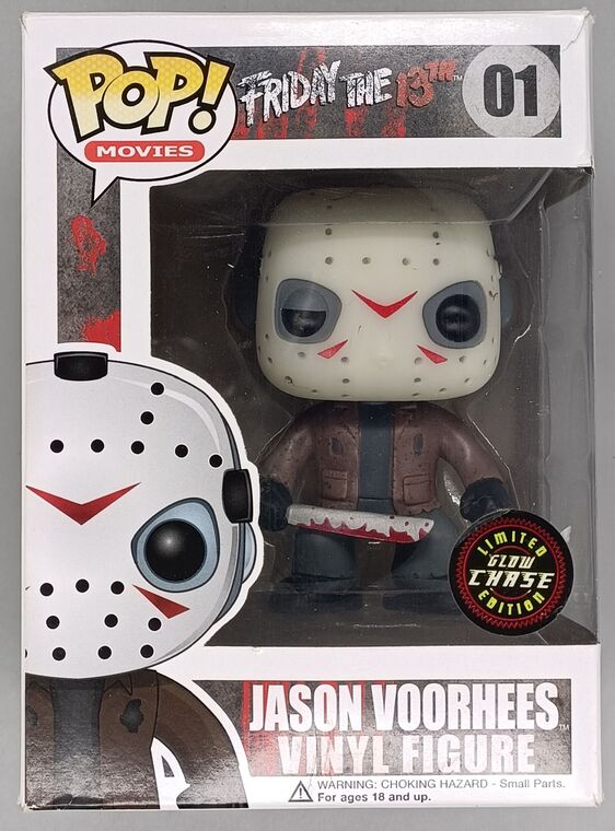 #01 Jason Voorhees - Glow Chase - Friday the 13th DAMAGED