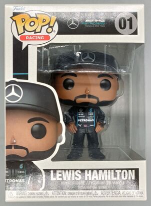 #01 Lewis Hamilton - F1 - Mercedes-Benz - BOX DAMAGE