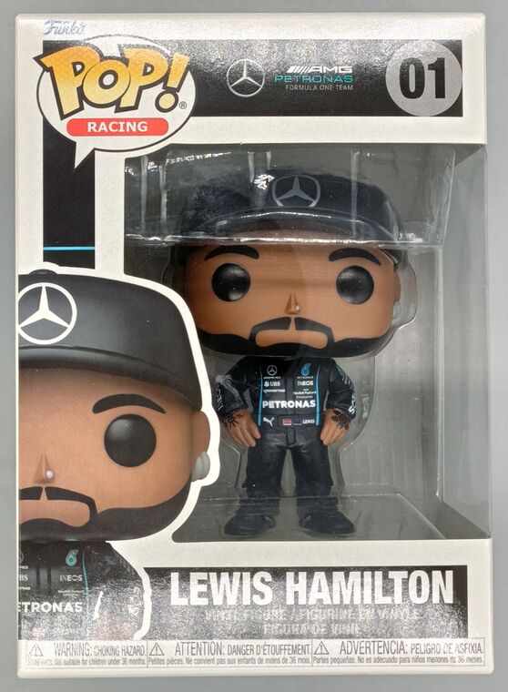 #01 Lewis Hamilton - F1 - Mercedes-Benz - BOX DAMAGE