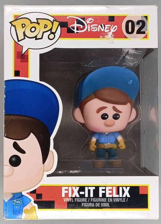#02 Fix-It Felix - Disney (Wreck-It Ralph) - BOX DAMAGE