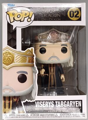 #02 Viserys Targaryen - House of the Dragon - BOX DAMAGE