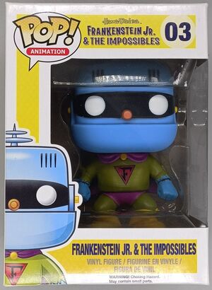 #03 Frankenstein Jr. and the Impossibles - Hanna Barb DAMAGE