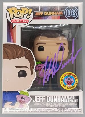 #03 Jeff Dunham (and Peanut) Comedians - Autographed no COA