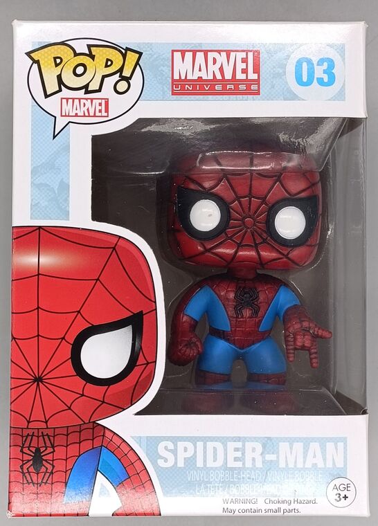 #03 Spider-Man - Marvel - BOX DAMAGE