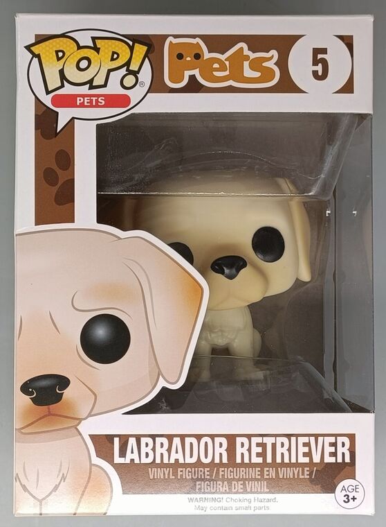 #05 Labrador Retriever (Golden) - Pets - BOX DAMAGE