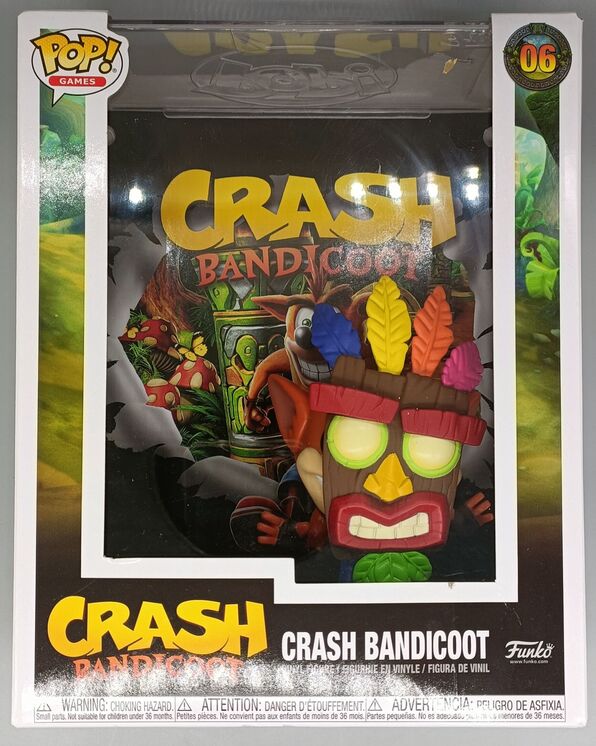 #06 Crash Bandicoot - Game Cover - DAMAGE