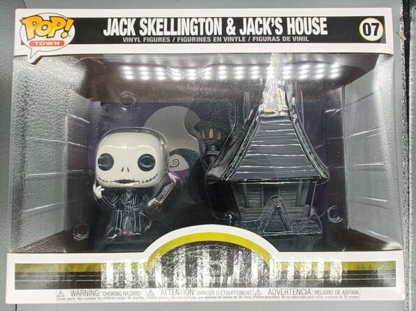 #07 Jack Skellington & Jack's House  Disney TNBC  Tow DAMAGE