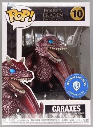 #10 Caraxes Metallic House of the Dragon