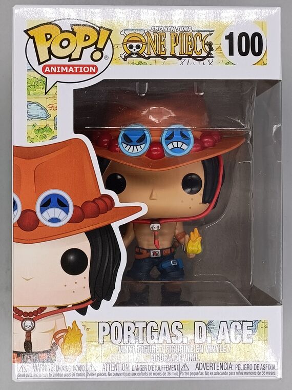 #100 Portgas D. Ace - Pop Animation