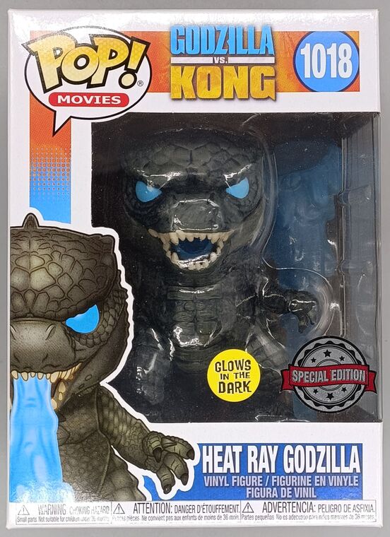 #1018 Heat Ray Godzilla - Glow - Godzilla Vs Kong