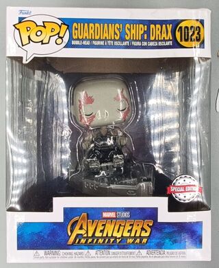 #1023 Guardians' Ship Drax Deluxe Marvel Avengers Inf DAMAGE