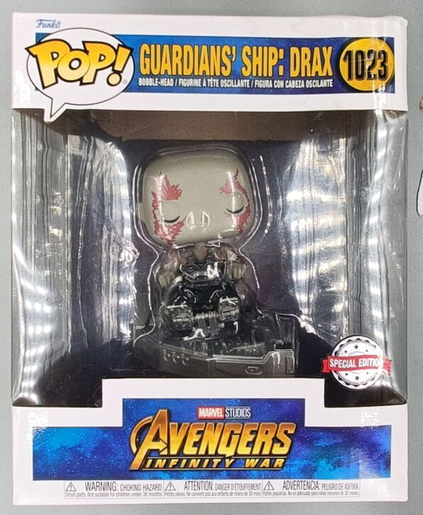#1023 Guardians' Ship Drax Deluxe Marvel Avengers Inf DAMAGE
