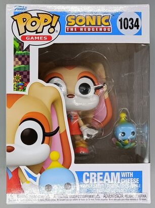 #1034 Cream with Cheese - Sonic The Hedgehog BOX DAMAGE