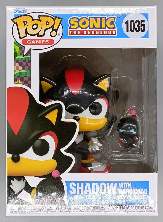 #1035 Shadow with Dark Chao - Sonic The Hedgehog