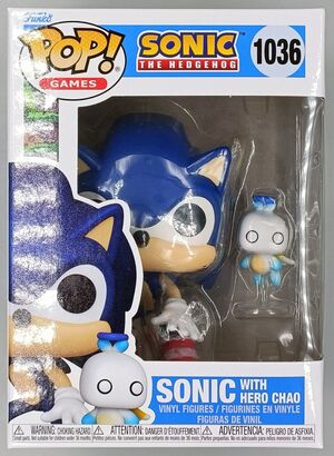 #1036 Sonic with Chao - Sonic The Hedgehog