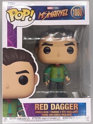 #1080 Red Dagger - Marvel Ms. Marvel - BOX DAMAGE