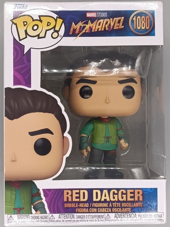 #1080 Red Dagger - Marvel Ms. Marvel - BOX DAMAGE