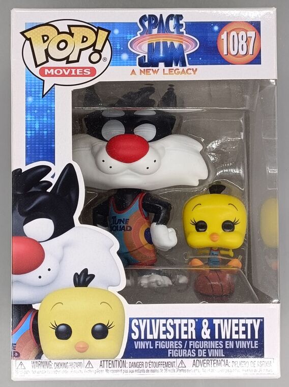 #1087 Sylvester & Tweety - Space Jam - BOX DAMAGE