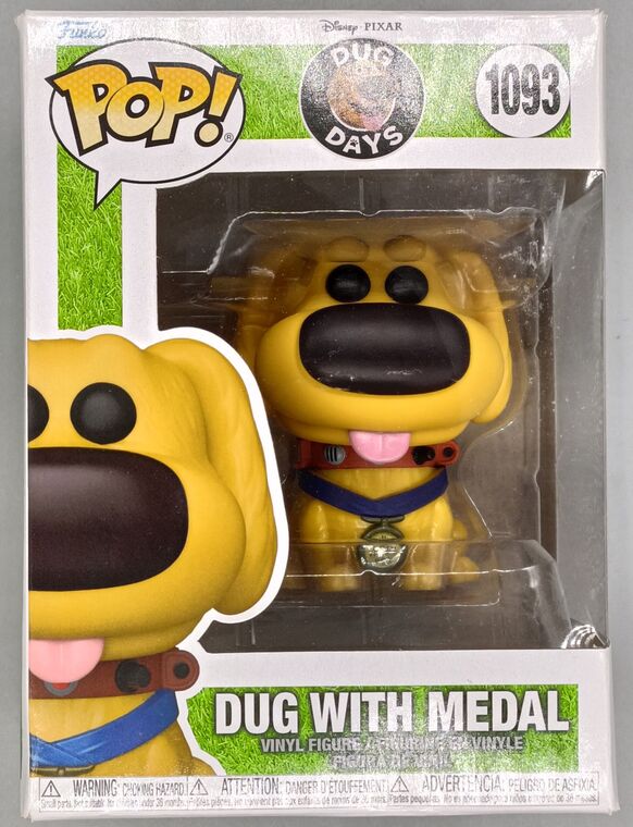 #1093 Dug with Medal - Disney Dug Days - BOX DAMAGE
