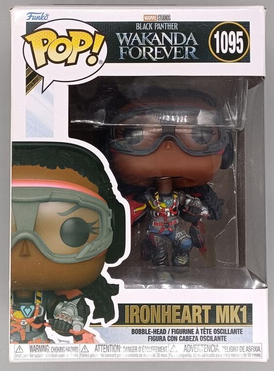 #1095 Ironheart MK1 - Marvel Wakanda Forever - BOX DAMAGE
