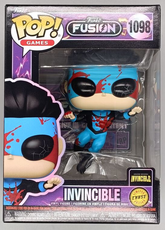 #1098 Invincible (Blue, Bloody) Chase - Fusion - Invincible