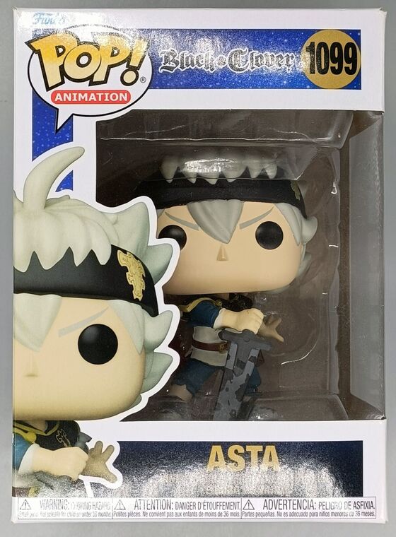 #1099 Asta - Black Clover - BOX DAMAGE