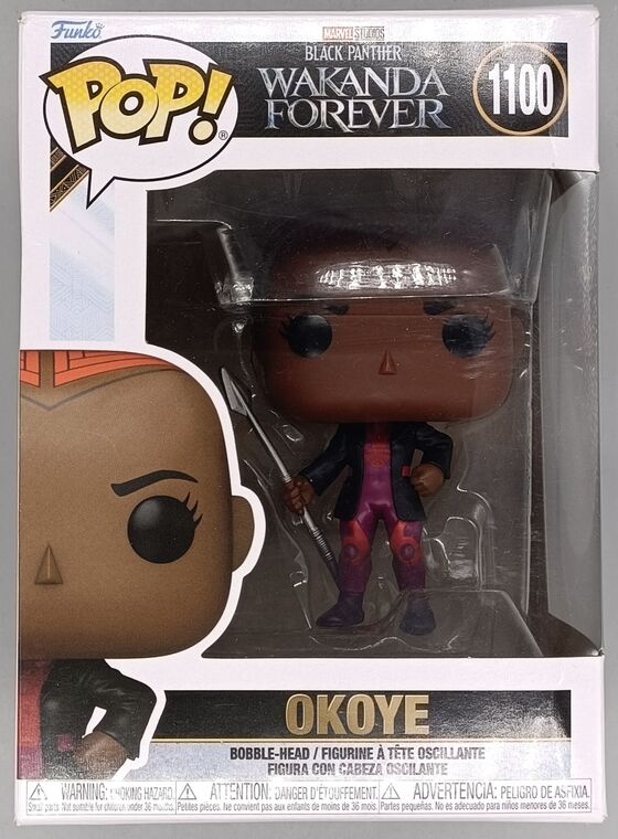 #1100 Okoye - Marvel Wakanda Forever  - BOX DAMAGE