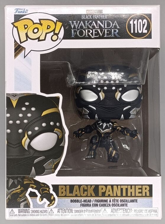 #1102 Black Panther Marvel Black Panther Wakanda Fore DAMAGE