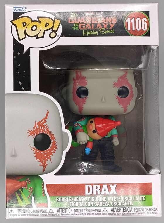 #1106 Drax Marvel Guardians Of the Galaxy Holiday Spe DAMAGE