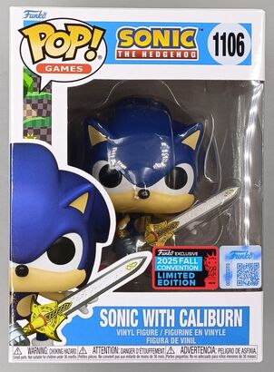 #1106 Sonic w/Caliburn - Sonic the Hedgehog