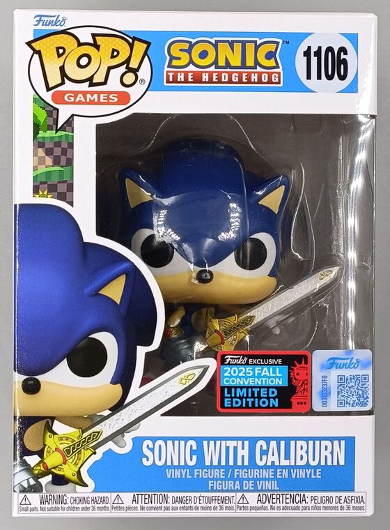 #1106 Sonic w/Caliburn - Sonic the Hedgehog